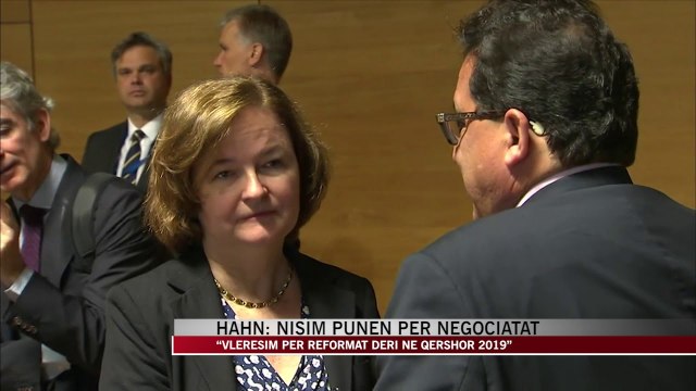 Hahn: Nuk ka asnjë dilemë, hapja e negociatave në qershor 2019 - News, Lajme - Vizion Plus