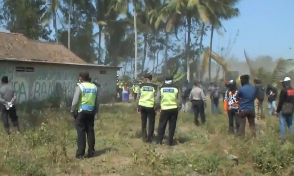Penggusuran Lahan Bandara Baru Yogyakarta Ricuh