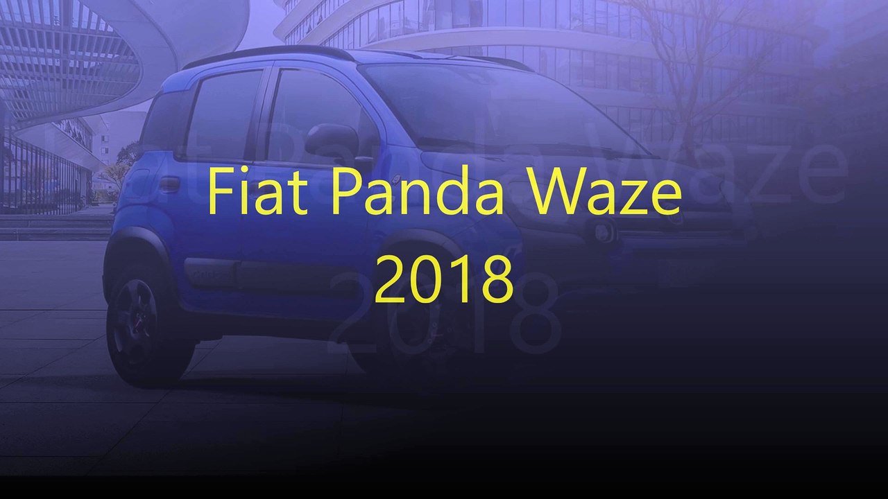 Fiat Panda Waze 2018