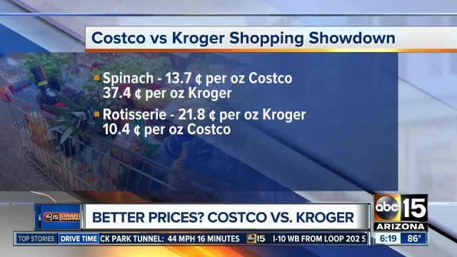 What's better: Buying bulk at Costco or shopping Kroger?