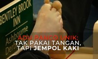 Adu Panco Unik: Tak Pakai Tangan, Tapi Jempol Kaki