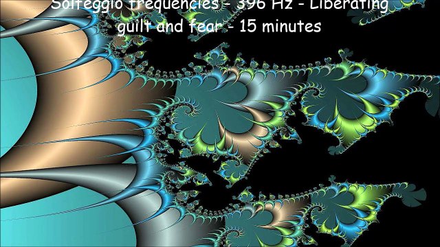 Solfeggio frequencies - 396 Hz - Liberating guilt and fear - 15 minutes