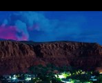 Timelapse Shows Smoke Rising Above Pine Valley Fire in Utah