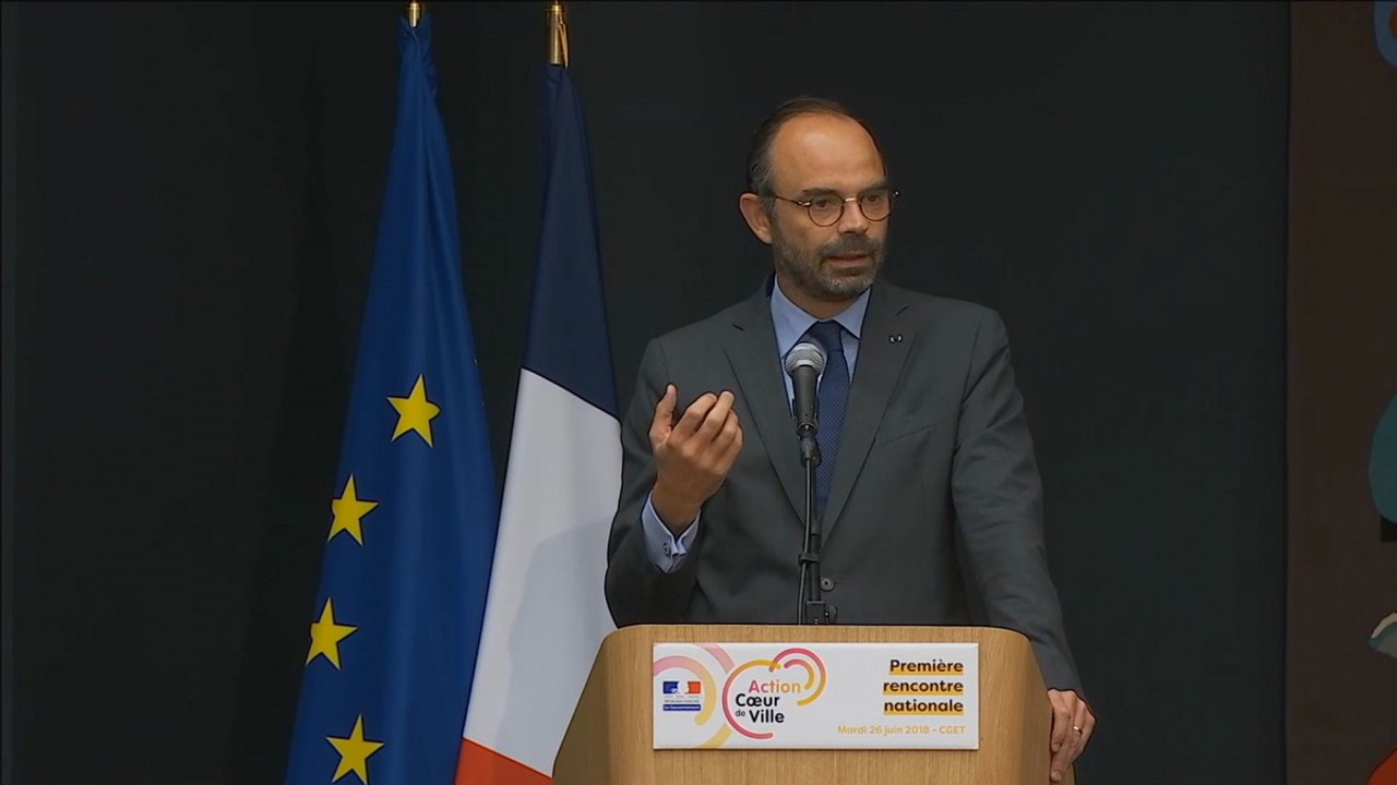 Discours du Premier ministre, Edouard Philippe, à la Première rencontre nationale du plan "Action Cœur de Ville"