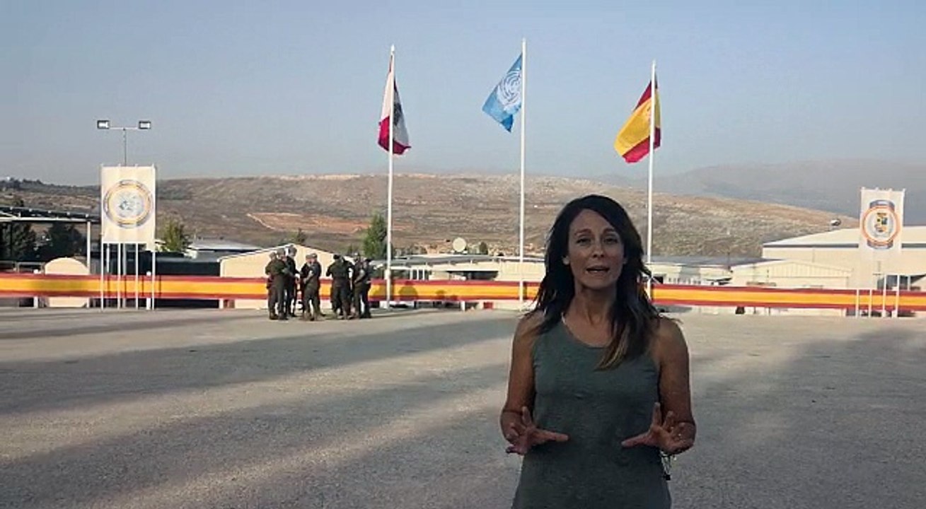 Margarita Robles ya está en el Líbano