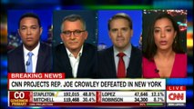 CNN Projects REP . JOE Crowley Defeated in NEW YORK. #BreakingNews #CNN #NEWYORK #News #FoxNews.