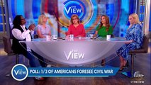 'That was a cheap shot': Fight breaks out on The View as Goldberg schools McCain on poverty