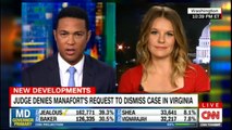 Judge Denies MANAFORT'S Request to Dismiss Case in VIRGINIA. #NEWDEVELOPMENTS #News #FoxNews #CNN.
