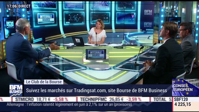 Le Club de la Bourse: Didier Bouvignies, Didier Saint-Georges, Igor de Maack et Frédéric Rozier - 28/06