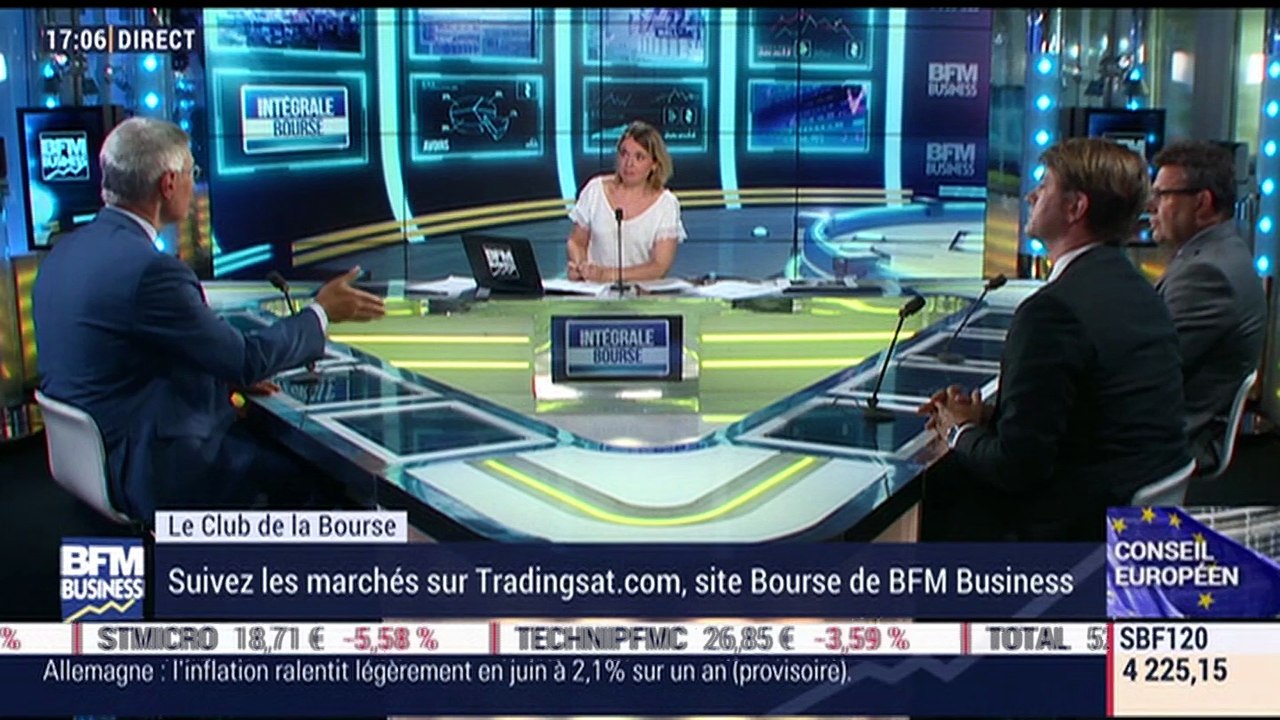 Le Club de la Bourse: Didier Bouvignies, Didier Saint-Georges, Igor de Maack et Frédéric Rozier - 28/06