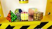 Hydraulic Press VS Rubik Cubes! V-cube, Pyraminx, Megaminx, Mirror Cube, Golden Cube ( 720 X 1280 )