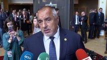 Avrupa Konseyi Zirvesi - Bulgaristan Başbakanı Borisov (1) - BRÜKSEL