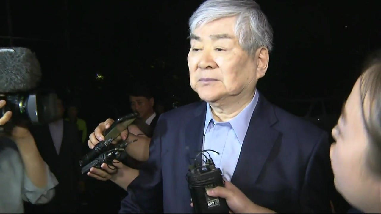 "조양호 혐의 부인"...검찰, 영장 적극 검토 / YTN