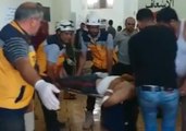 Responders Put Out Fires, Transport Injured Following Daraa Strikes