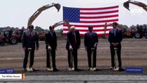 Trump Participates In Foxconn Groundbreaking Ceremony