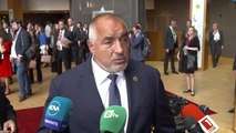 Avrupa Konseyi Zirvesi - Bulgaristan Başbakanı Borisov (2)