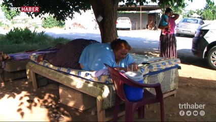 280 kiloya ulaşan kadının tek isteği tedavi görmek