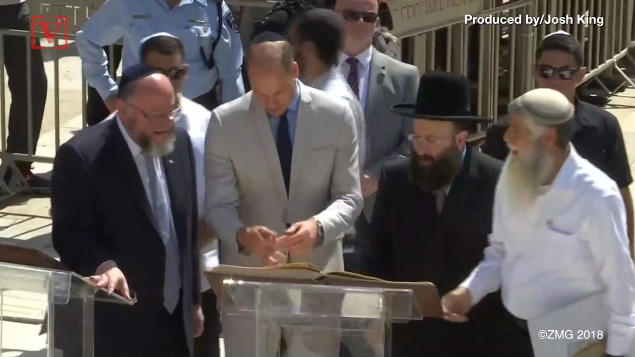 Prince William Makes Historic Trip To Jerusalem To Visit Holy Sites