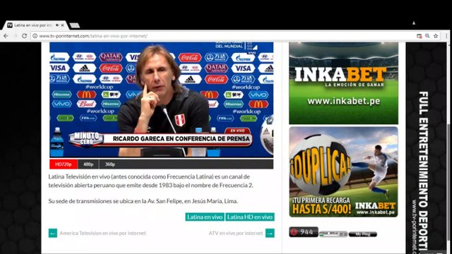 ricardo gareca seleccion peruana