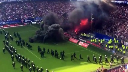 Blast In football Match.Tench Movements