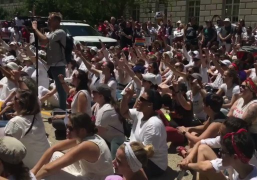 Police Make Arrests at DC Civil Disobedience Against Immigration Policy