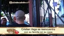 Cristian Vega nos cuenta lo que sintió al llegar a su casa después de estar en la cárcel