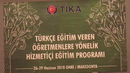 Tika'dan Makedonya'da Türkçe Eğitime Destek
