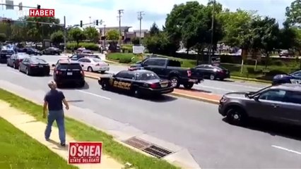 ABD'de gazete binasına saldırı