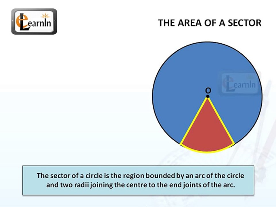 Area of a sector of a circle - Mathematics