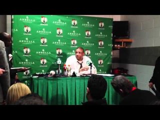 Doc Rivers Post Game vs Raptors 1/18/12