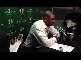 Doc Rivers Post Game vs. Lakers 2/9/12 -- CLNSRadio.com