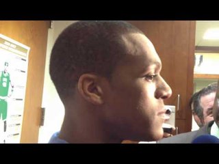 Rajon Rondo Barely Talks After Losing to Spurs | CLNSRadio.com