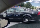 Police Vehicles Respond to Capital Gazette Shooting in Annapolis