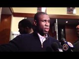 Mickael Pietrus Post Game vs. Pistons 2/15/12 -- CLNSRadio.com