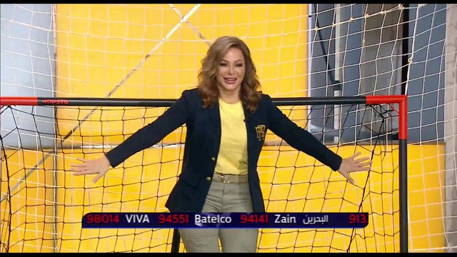 تحدي ركلات الجزاء بين سوزان نجم الدين ومصطفى الآغا