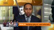Stephen A. Smith: LeBron James is texting Kevin Durant about teaming up | First Take | ESPN