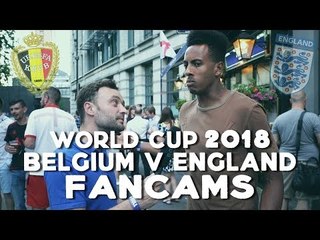 England 0-1 Belgium | Fancam | "It's Coming Home!"