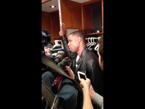 Mickael Pietrus April 11 Atlanta hawks postgame