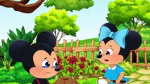 Mickey Mouse et Minnie Scramble crème avec le bandit! Dessin animé drôle de Mickey Mouse