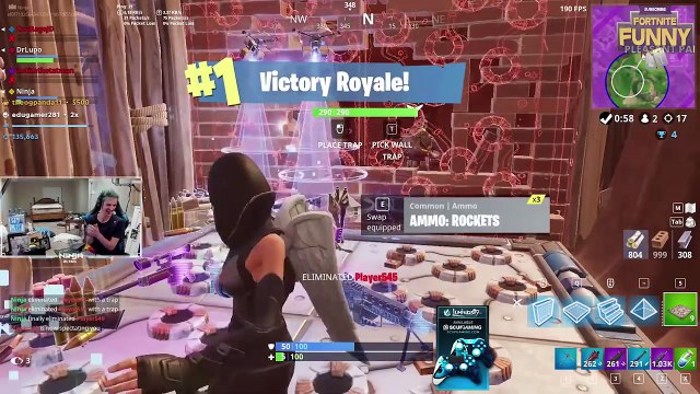 NINJA LOVES THE *NEW* DUAL-WIELDED PISTOLS! *LEGENDARY* Fortnite SAVAGE & FUNNY Moments