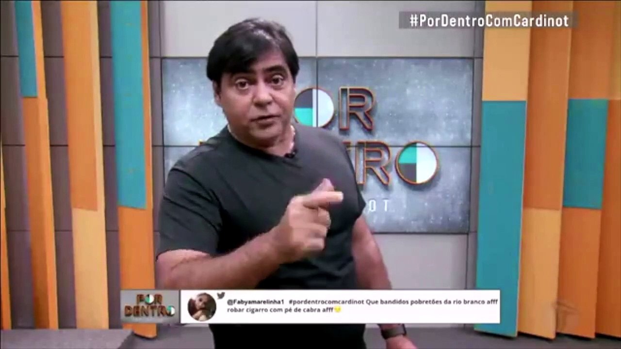 Assalto a comerciantes filmado na Estância