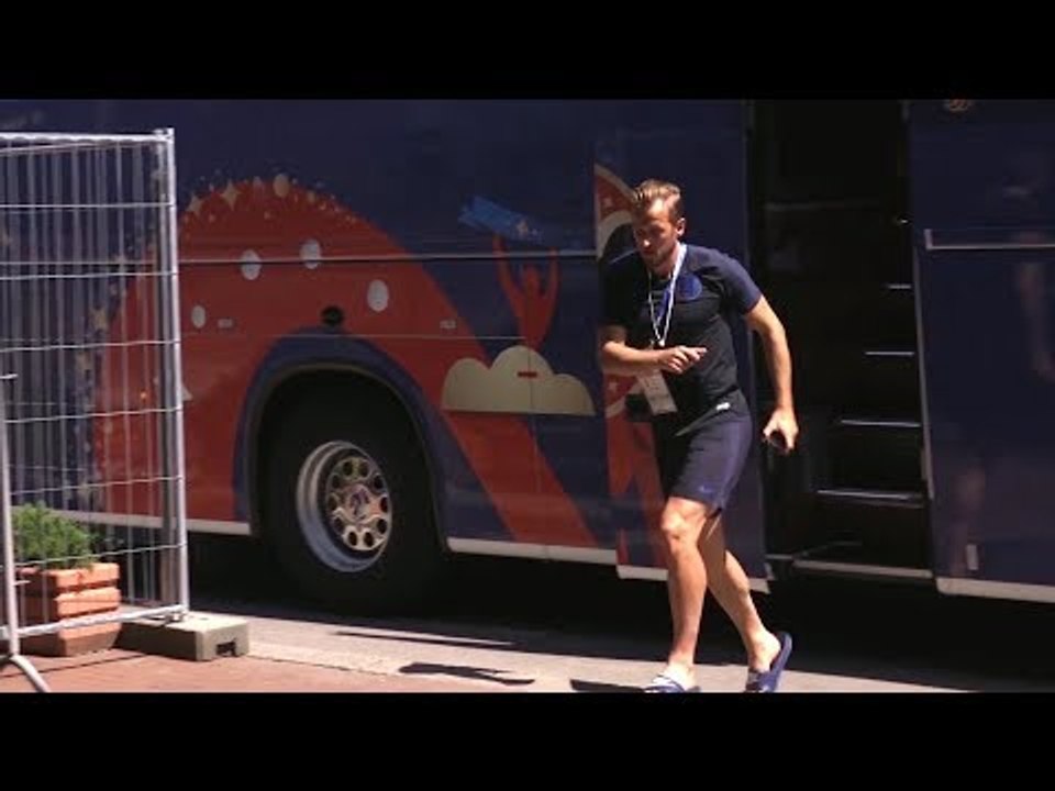 England Squad Arrive In Kaliningrad For Belgium Game - Russia 2018 World Cup