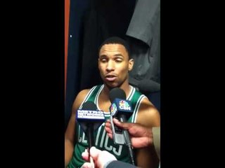 11-03-12 Jared Sullinger - Postgame - Locker Room