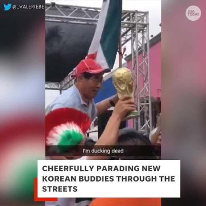 South Korea and Mexico became besties at the World Cup