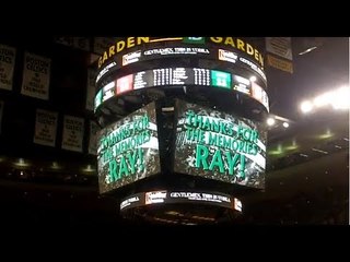 Ray Allen Celtics Jumbotron Tribute Video