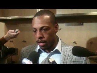 Paul Pierce Believes Celtics Do A Good Job Defensively on Knicks