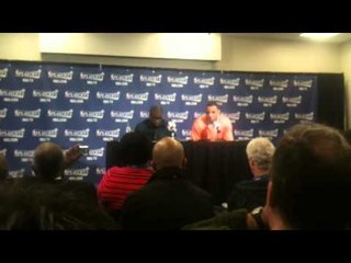Raymond Felton and Kenyon Martin are Happy in the New York Knicks