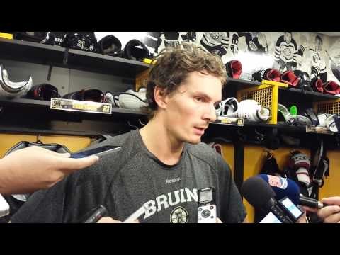 Loui Eriksson on Boston Bruins win over Florida Panthers - 11.07.2013