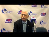 Notre Dame Men's Ice Hockey head coach Jeff Jackson discusses 3-1 loss to UMass-Lowell