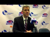 UMass Lowell head coach Norm Bazin discusses 3-1 win over Notre Dame